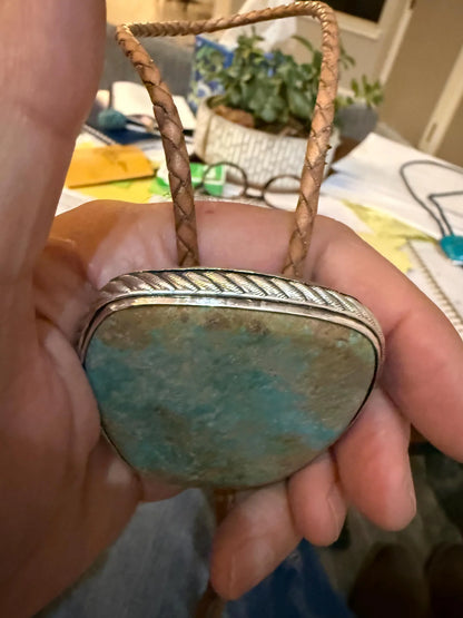 Kingman turquoise bolo