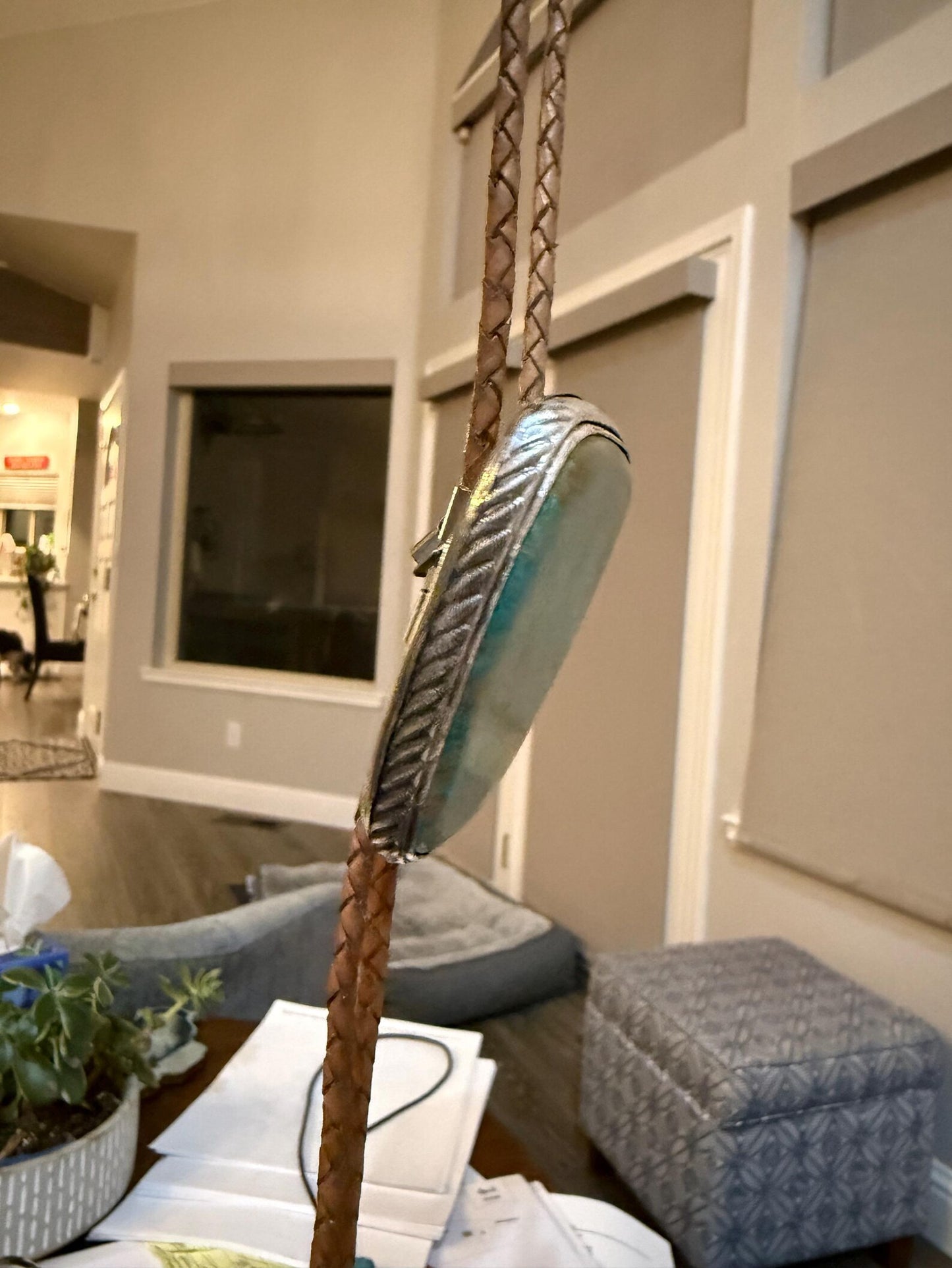 Kingman turquoise bolo